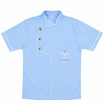 Scissors Doctor Professional Uniform Sky Blue Shirt