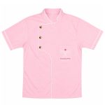 Scissors Doctor Professional Uniform Pink Shirt